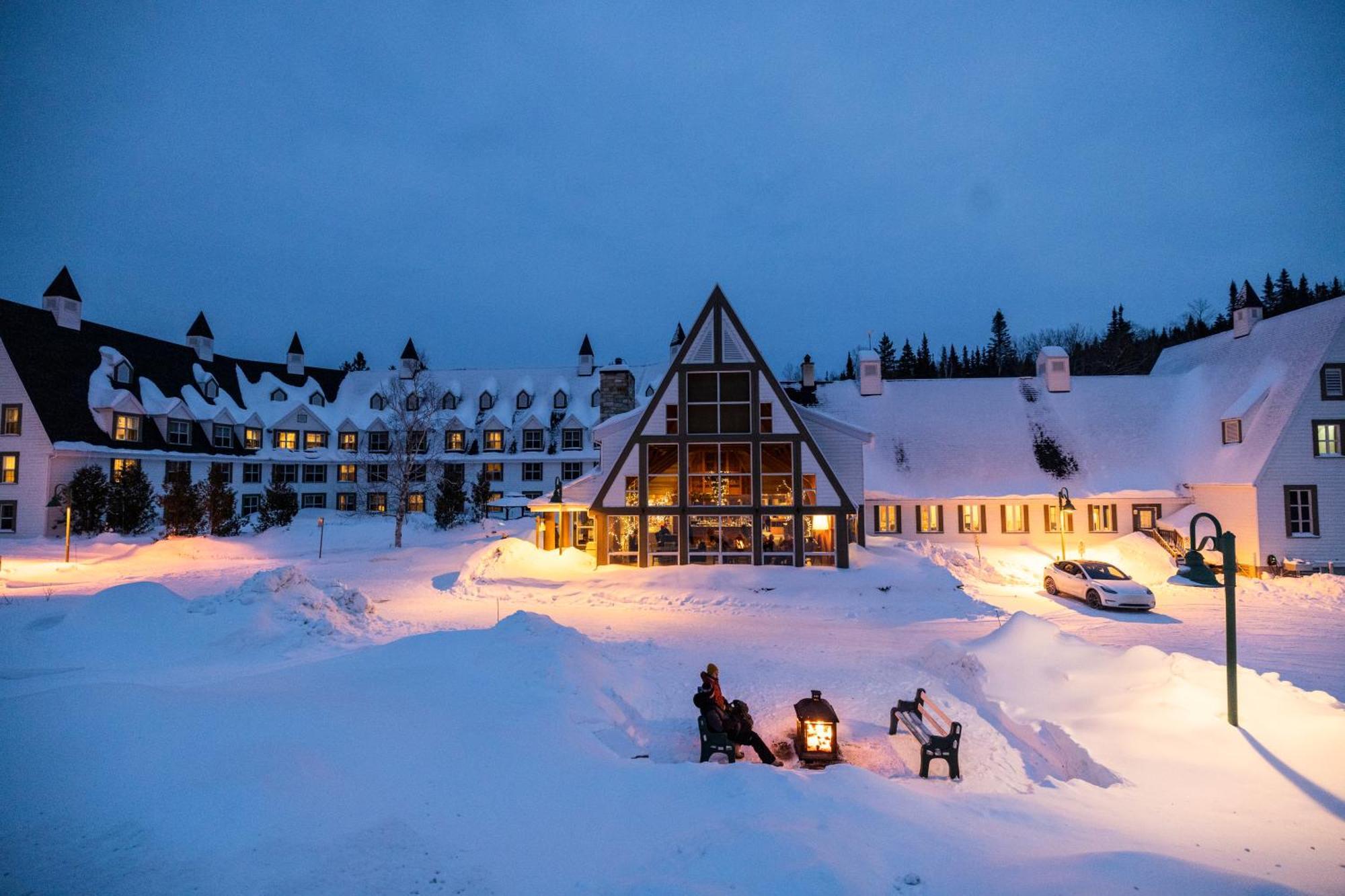 Gite Du Mont-Albert - Sepaq Sainte Anne-des-Chênes Exteriér fotografie